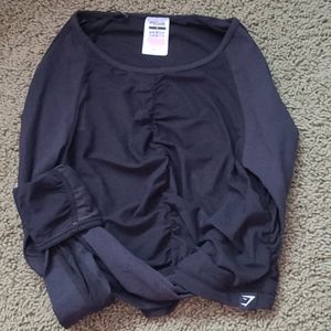 Gymshark crop top mesh